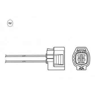 Sonde lambda NGK 95766