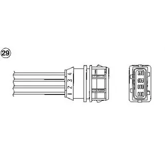 Sonde lambda NGK 96506