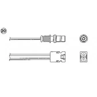 Sonde lambda NGK 96560