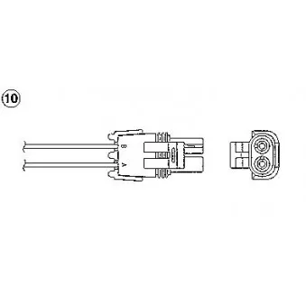 Sonde lambda NGK 96795