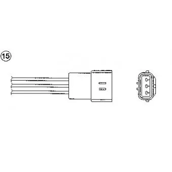 Sonde lambda NGK 97549