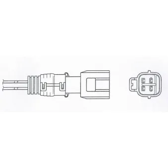 Sonde lambda NGK 97669