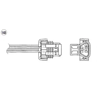 Sonde lambda NGK 97715