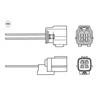 Sonde lambda NGK 97901