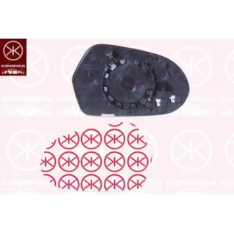 Verre de rétroviseur, rétroviseur extérieur KLOKKERHOLM