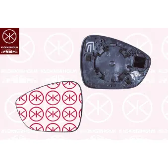 Verre de rétroviseur, rétroviseur extérieur KLOKKERHOLM
