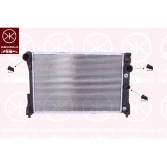 Radiateur, refroidissement du moteur KLOKKERHOLM 3518302452