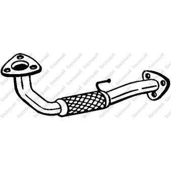 Tuyau d'échappement KLOKKERHOLM 700-127