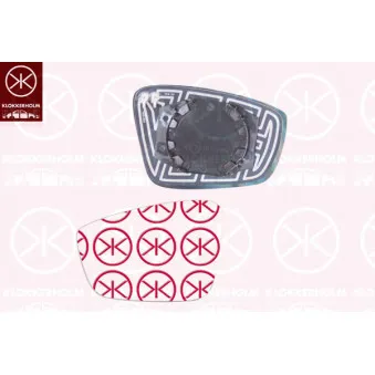 Verre de rétroviseur, rétroviseur extérieur KLOKKERHOLM