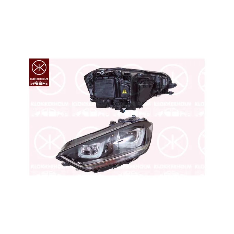 Projecteur principal KLOKKERHOLM 95740186A1