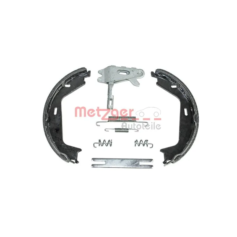 Jeu de mâchoires de frein, frein de stationnement METZGER 0152024