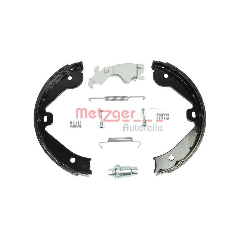 Jeu de mâchoires de frein, frein de stationnement METZGER 0152026