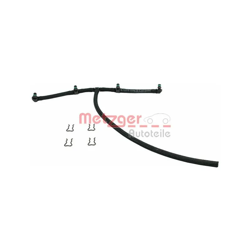 Tuyau, carburant de fuite METZGER 0840020