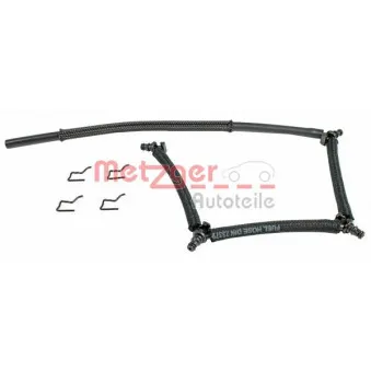 Tuyau, carburant de fuite METZGER 0840024