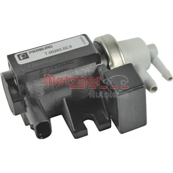 Transmetteur de pression, controle des gaz d'échappement METZGER 0892217