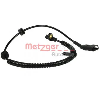Capteur, vitesse de roue METZGER 0900017