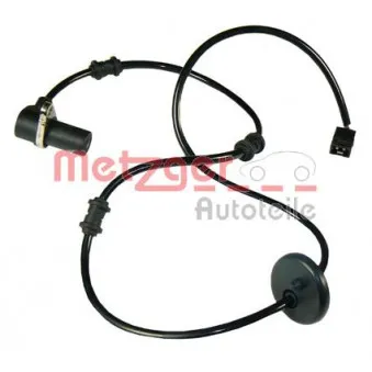 Capteur, vitesse de roue METZGER 0900030
