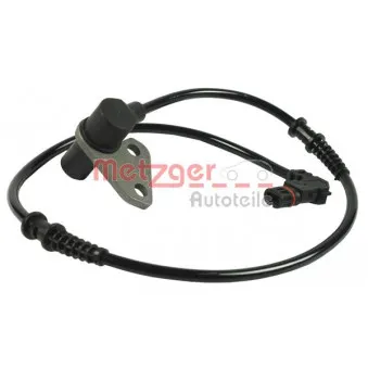 Capteur, vitesse de roue METZGER 0900032