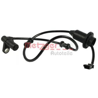 Capteur, vitesse de roue METZGER 0900036