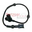 Capteur, vitesse de roue METZGER 0900045 - Visuel 1