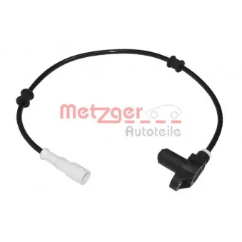 Capteur, vitesse de roue METZGER 0900047