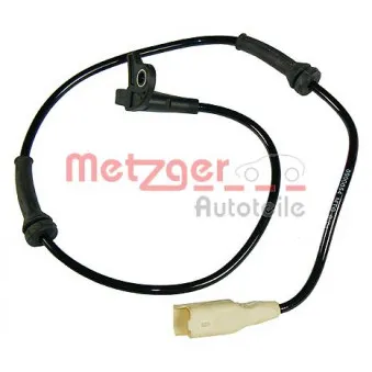 Capteur, vitesse de roue METZGER 0900054