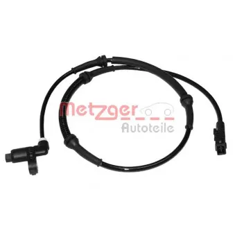 Capteur, vitesse de roue METZGER 0900059