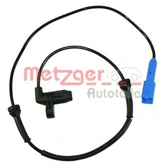 Capteur, vitesse de roue METZGER 0900062