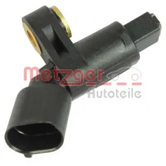 Capteur, vitesse de roue avant gauche METZGER 0900064