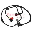 Capteur, vitesse de roue METZGER 0900069 - Visuel 1