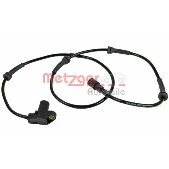 Capteur, vitesse de roue METZGER 0900089