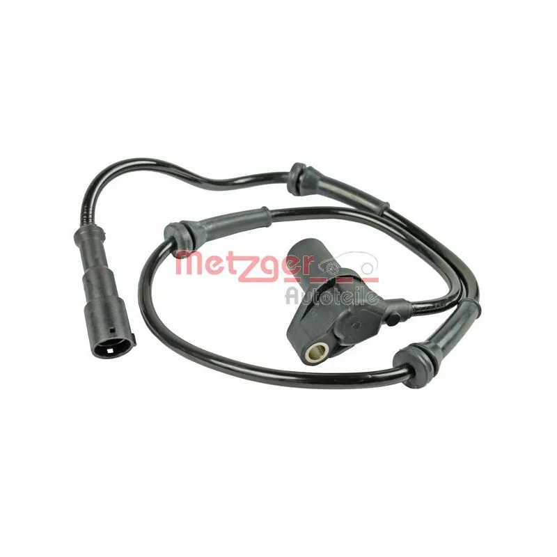 Capteur, vitesse de roue arrière gauche METZGER 0900091