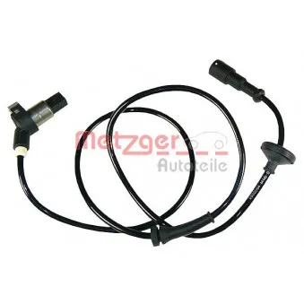 Capteur, vitesse de roue METZGER 0900094