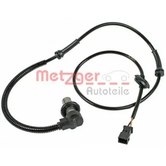 Capteur, vitesse de roue METZGER 0900095