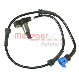 Capteur, vitesse de roue METZGER 0900109