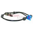 Capteur, vitesse de roue METZGER 0900109 - Visuel 2