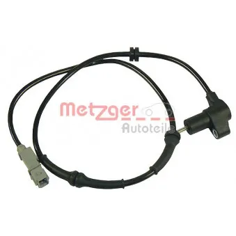 Capteur, vitesse de roue METZGER 0900110