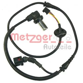 Capteur, vitesse de roue METZGER 0900116