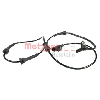 Capteur, vitesse de roue METZGER 0900124