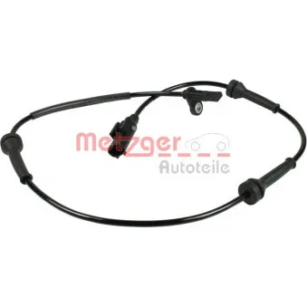 Capteur, vitesse de roue METZGER 0900125