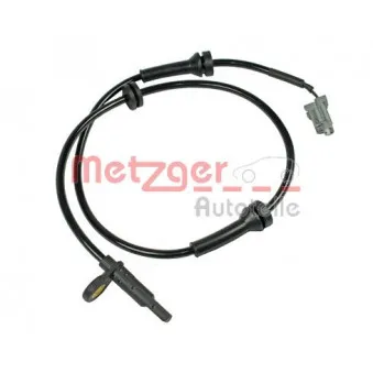 Capteur, vitesse de roue METZGER 0900147