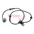 Capteur, vitesse de roue METZGER 0900149 - Visuel 1