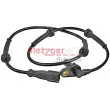 Capteur, vitesse de roue METZGER 0900192 - Visuel 1