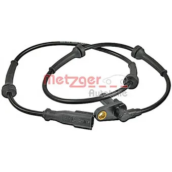 Capteur, vitesse de roue METZGER 0900192