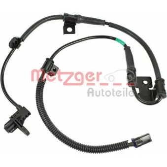 Capteur, vitesse de roue METZGER 0900226