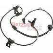 Capteur, vitesse de roue METZGER 0900231 - Visuel 1