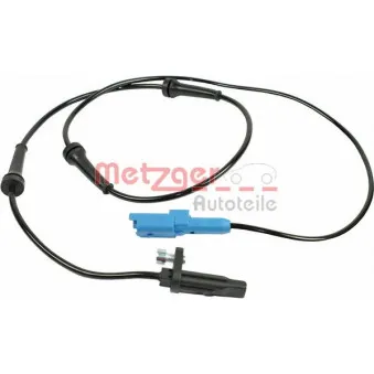 Capteur, vitesse de roue METZGER 0900235