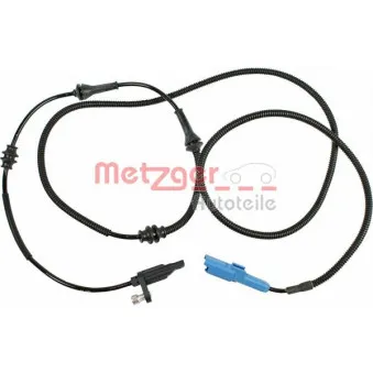 Capteur, vitesse de roue METZGER 0900236