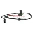 Capteur, vitesse de roue METZGER 0900239 - Visuel 1