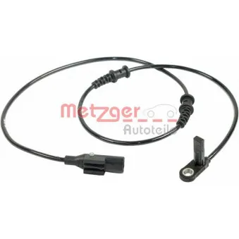 Capteur, vitesse de roue METZGER 0900242